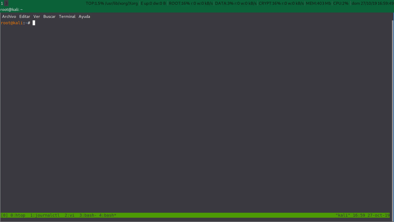 Gif image running the firefox privacy script
